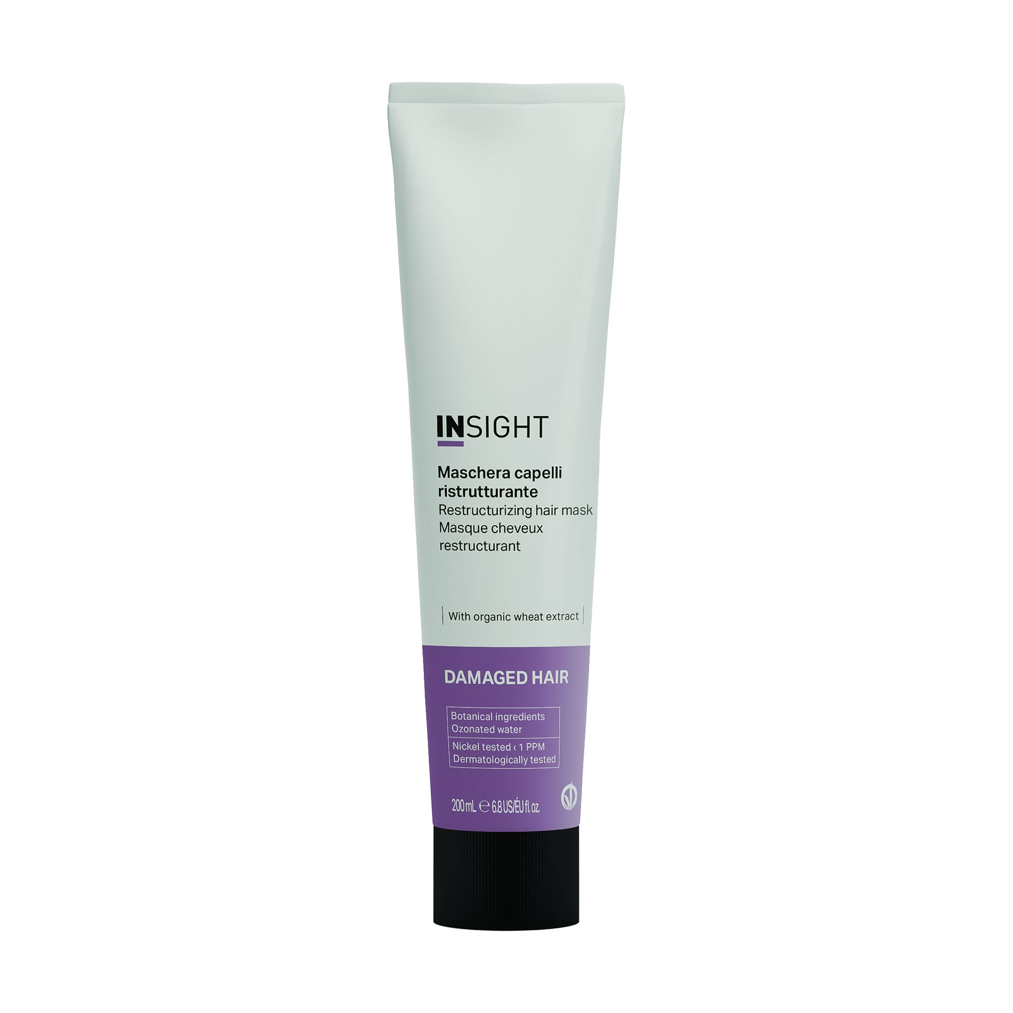Відновлювальна маска Insight Damaged Hair Restructurizing Mask для пошкодженого волосся, 200 мл